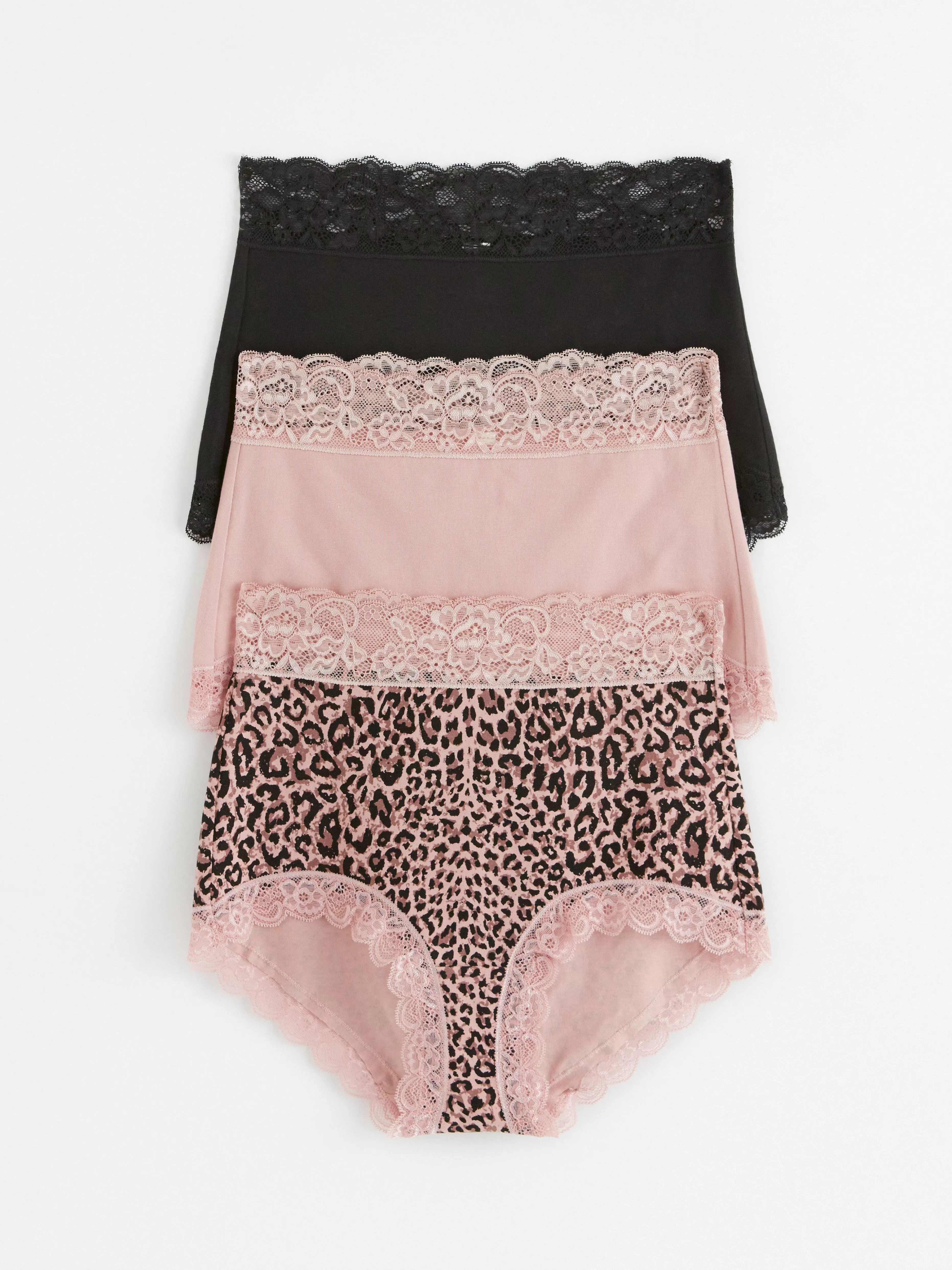 Dam Lindex 3-Pack High Waist Trosa