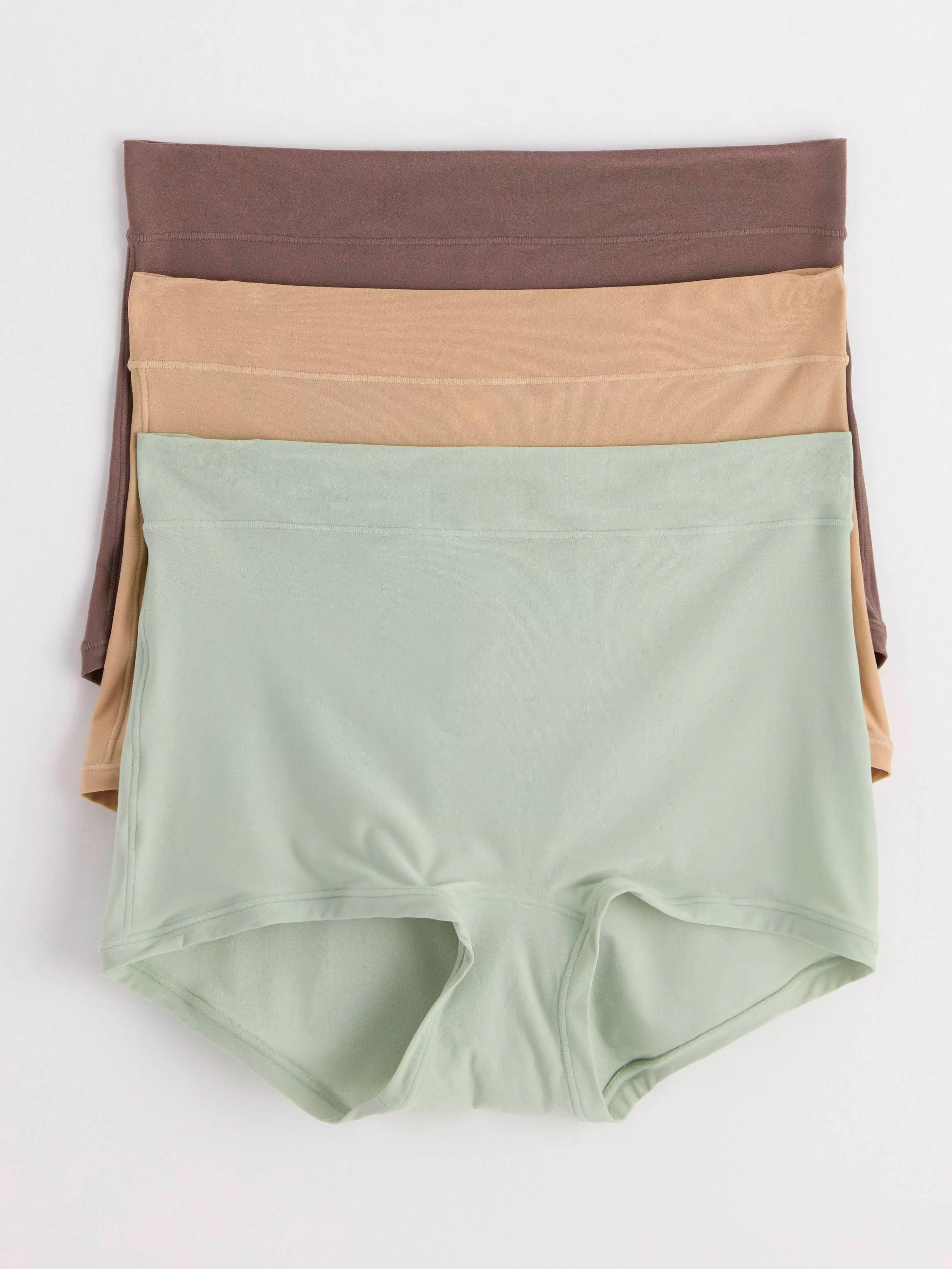 Dam Lindex 3-Pack Superstretchiga Boxertrosor Med Hog Midja