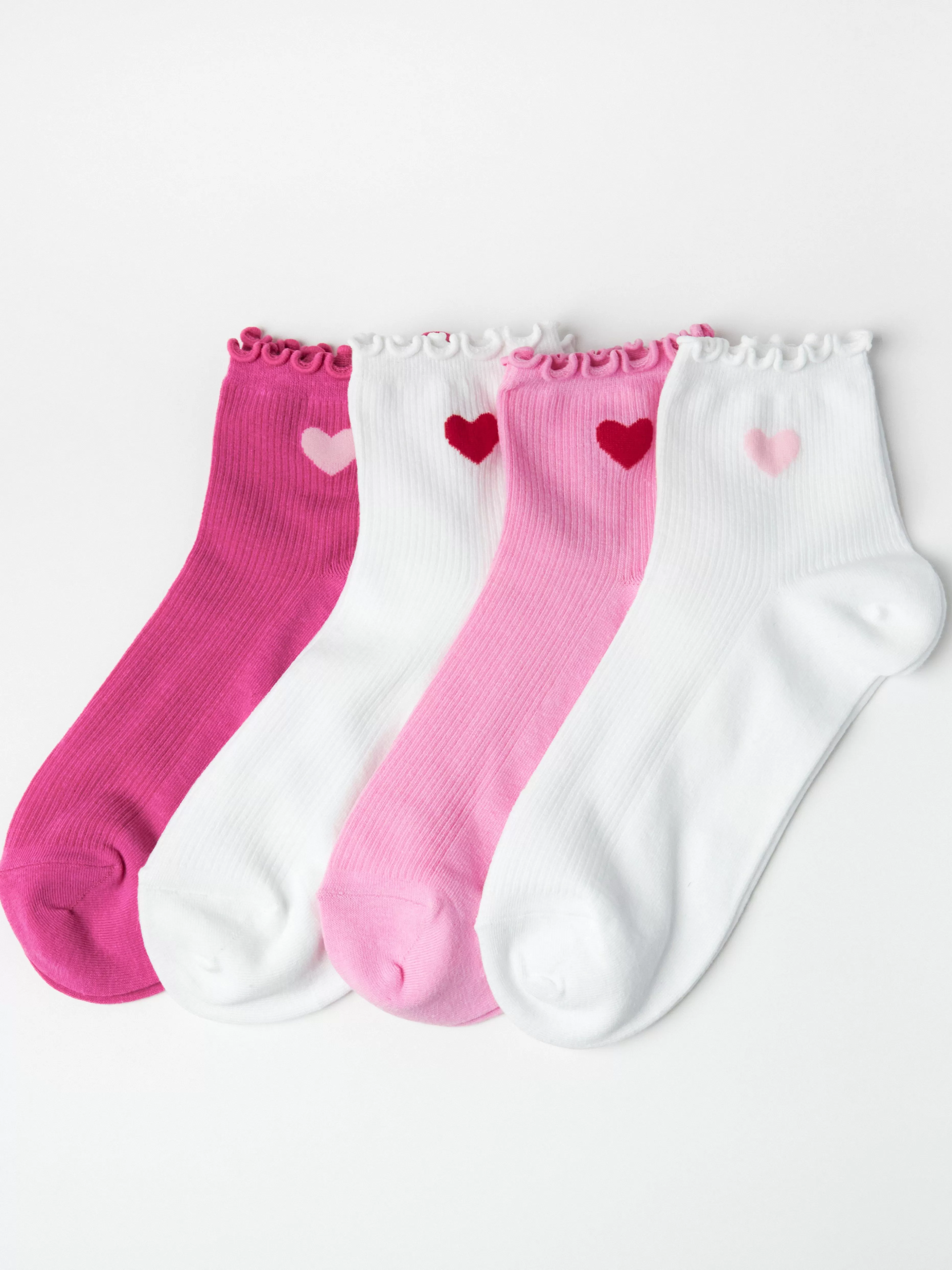 Dam Lindex 4-Pack Ribbade Ankelstrumpor