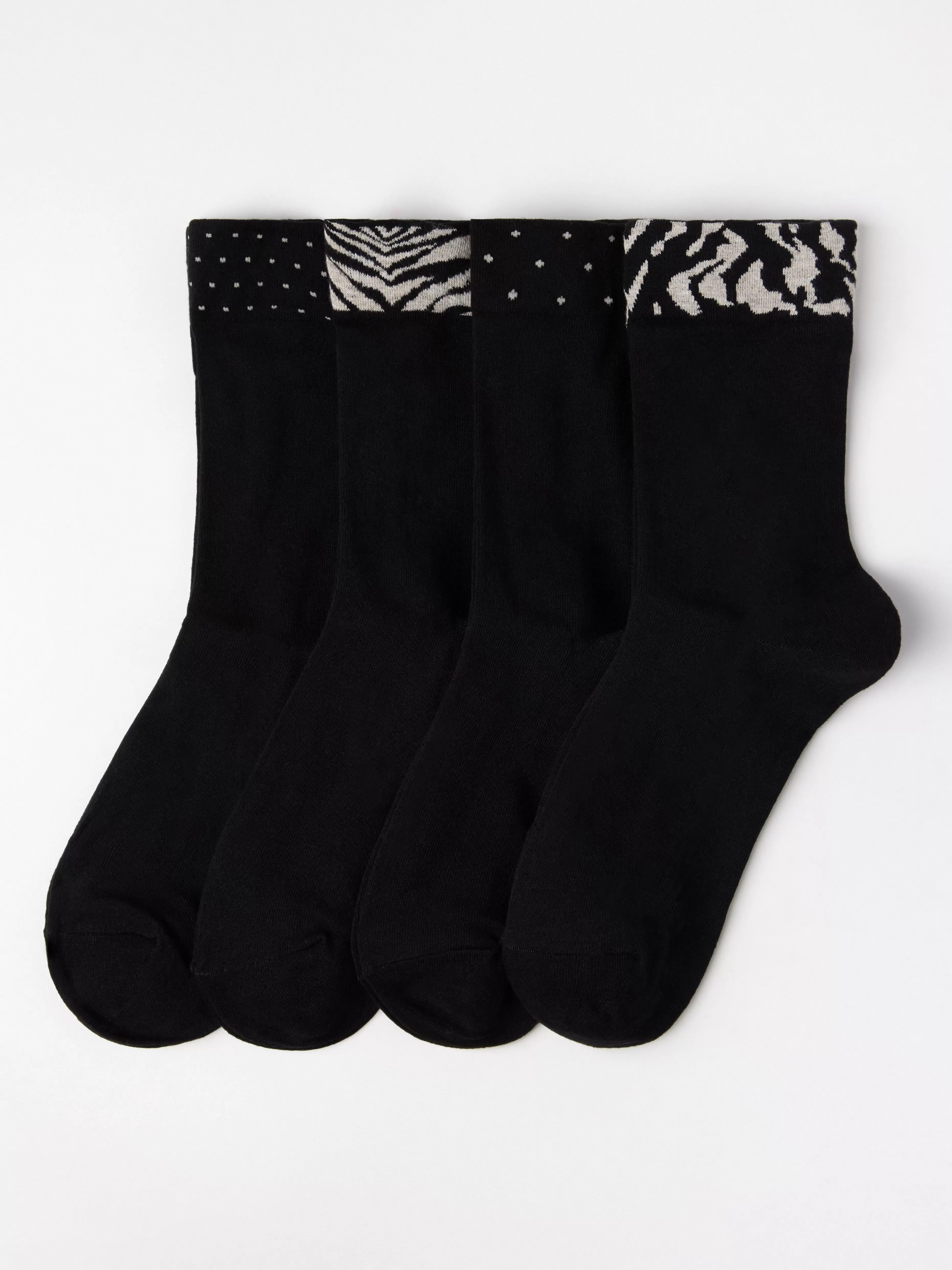 Dam Lindex 4-Pack Strumpor