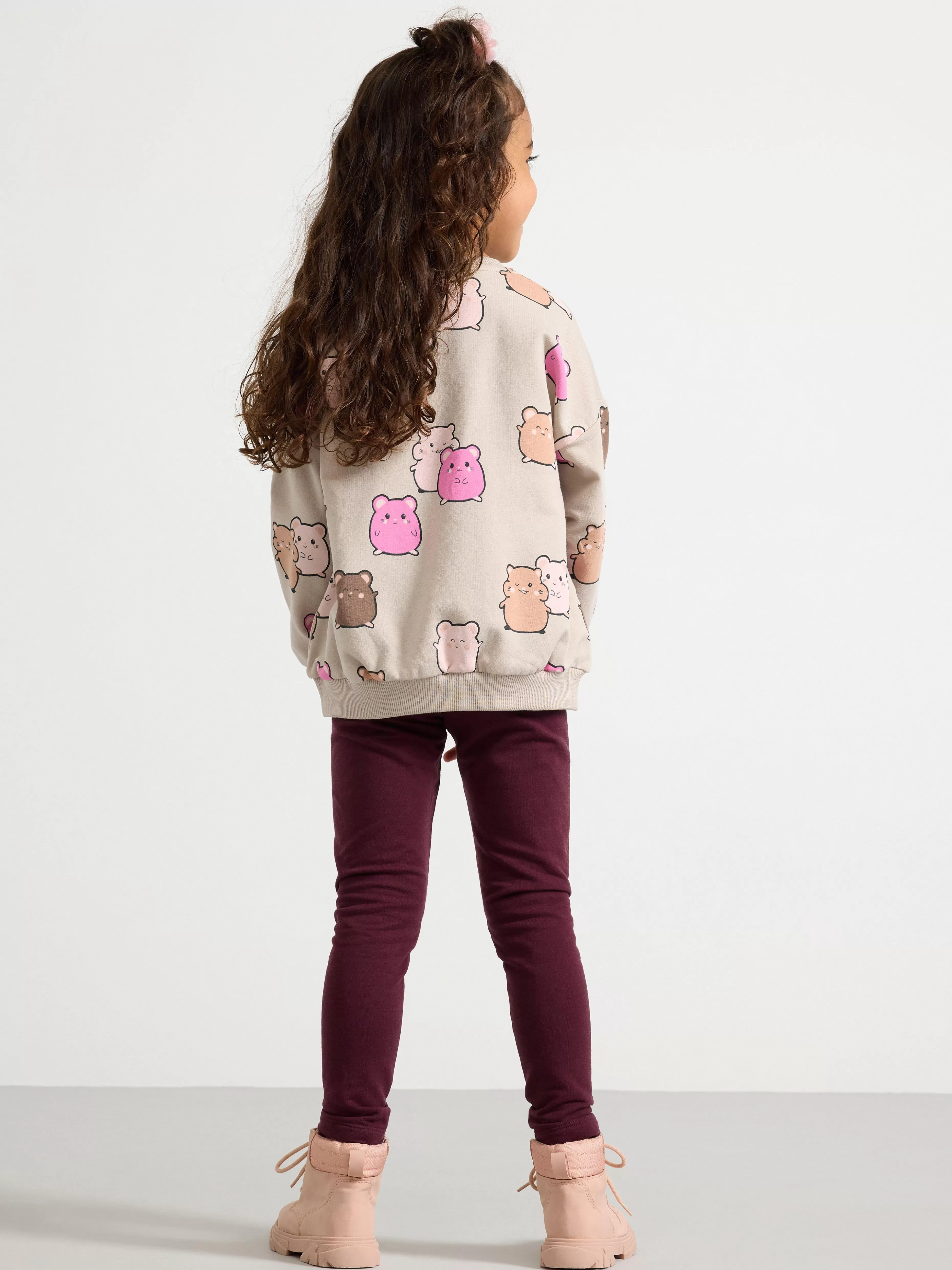 Barn Lindex Extra Slitstarka Leggings Med Borstad Insida