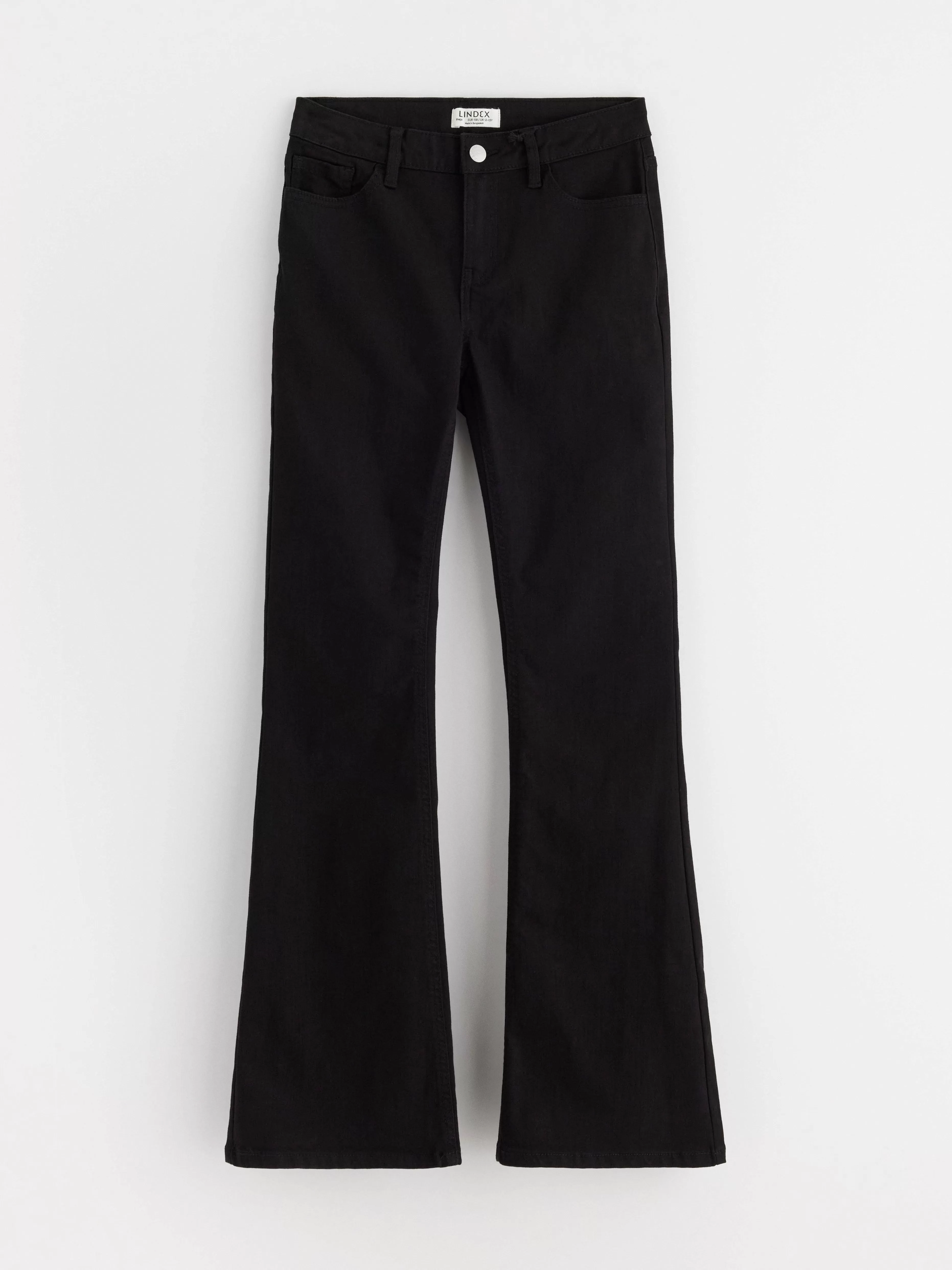 Barn Lindex Freja Jeans Med Utsvangt Ben, Superstretch Och Normalhog Midja