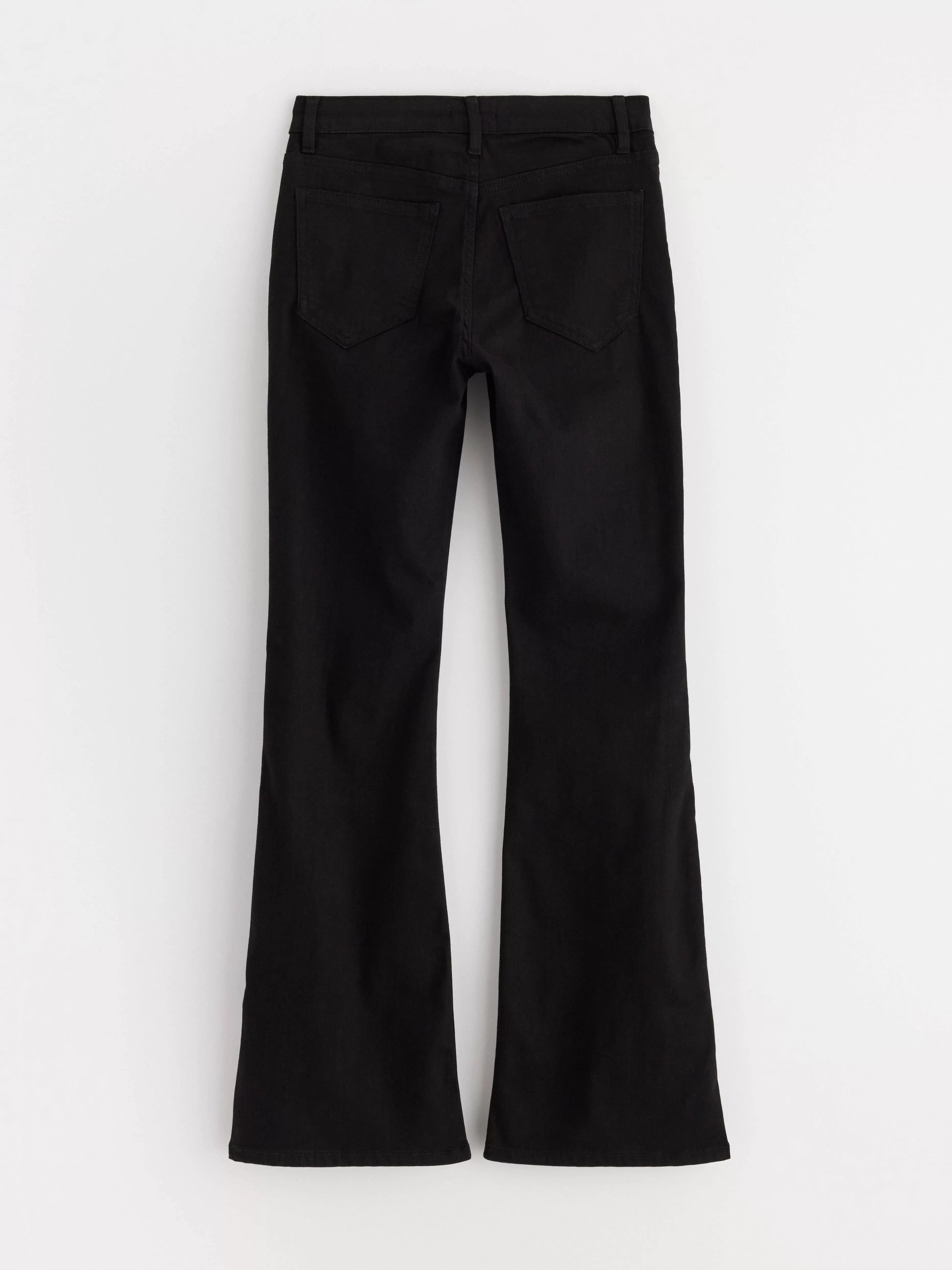 Barn Lindex Freja Jeans Med Utsvangt Ben, Superstretch Och Normalhog Midja