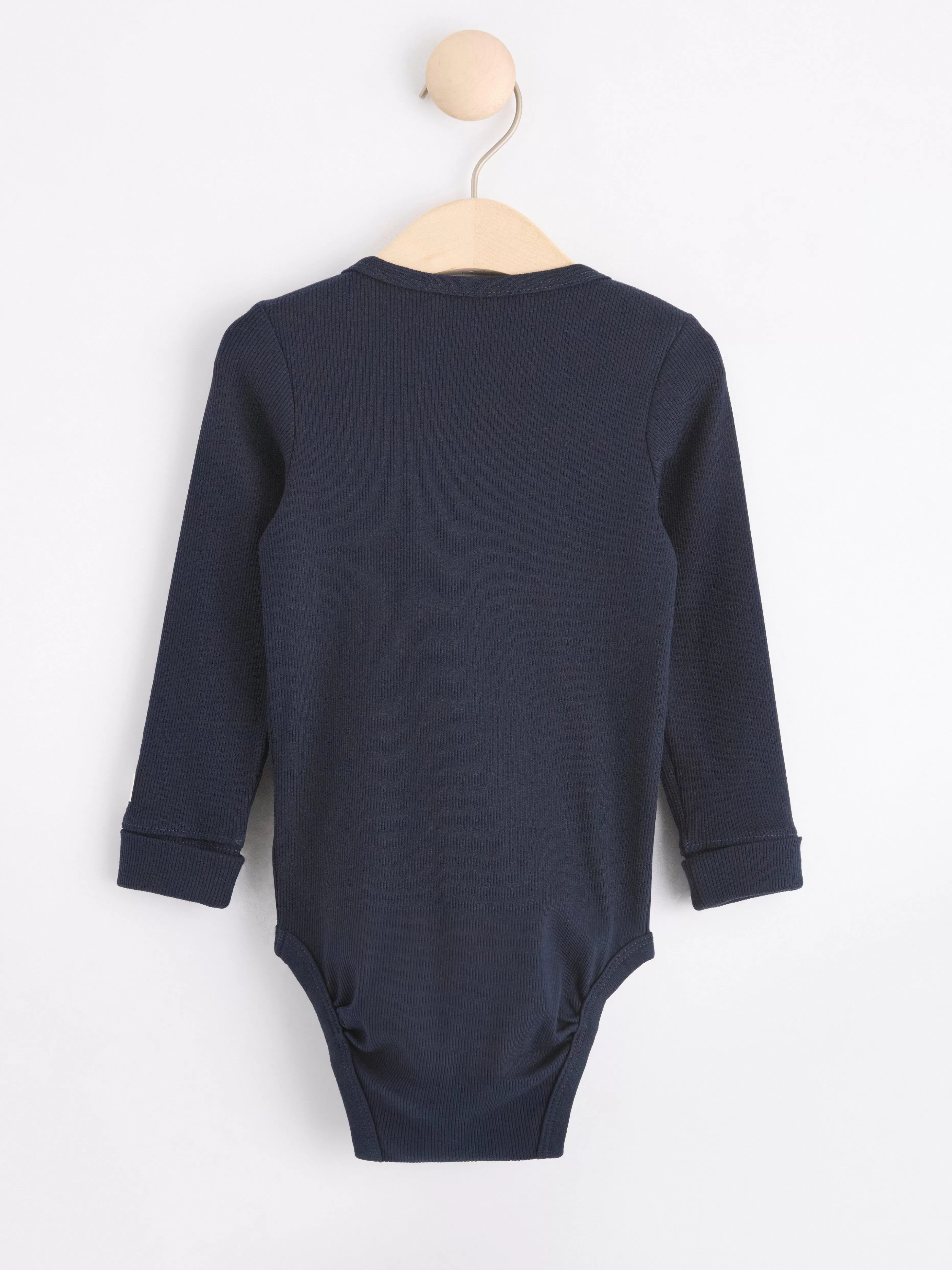 Bebis Lindex Langarmad Ribbad Body
