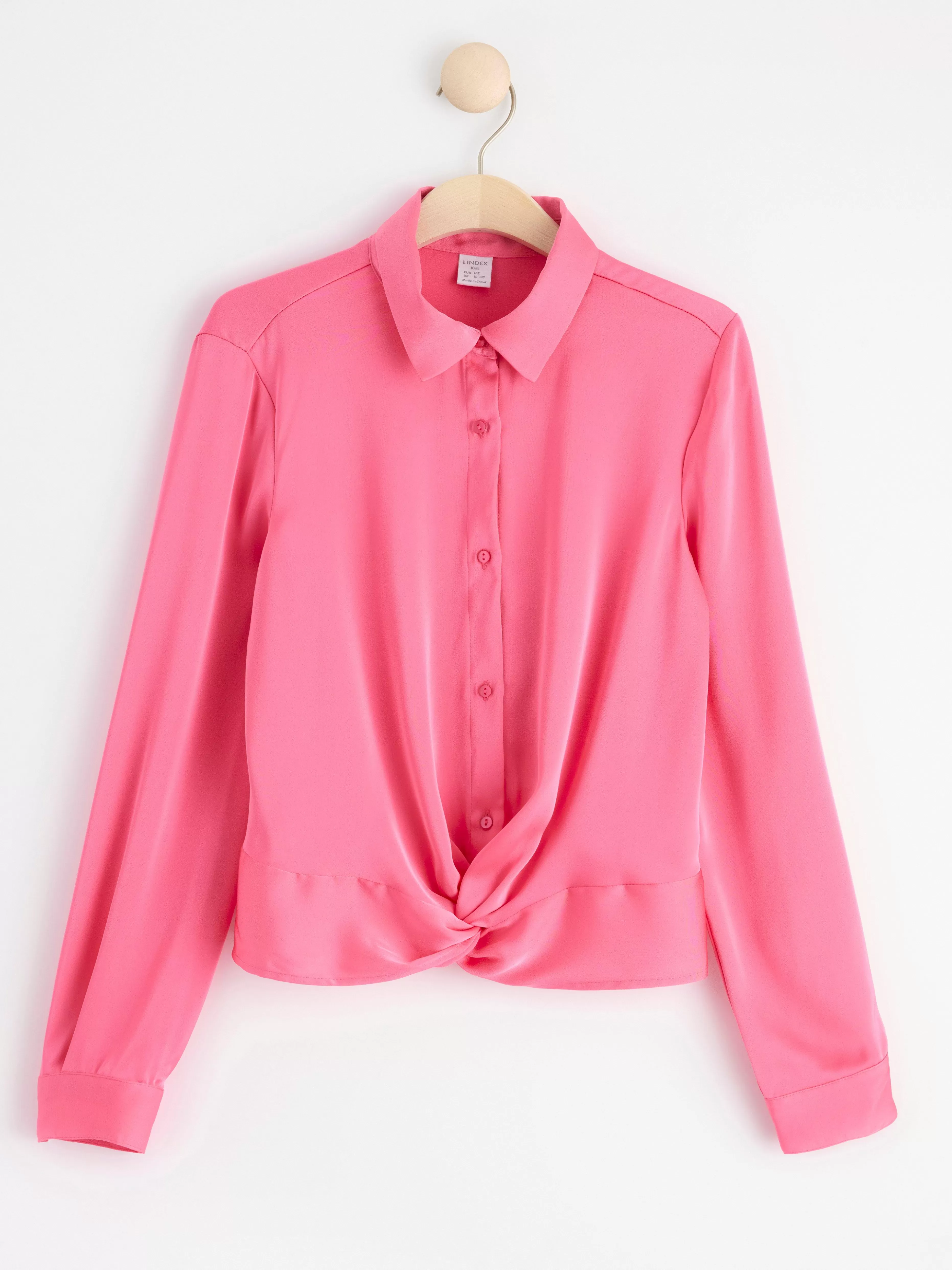 Barn Lindex Langarmad Satinblus