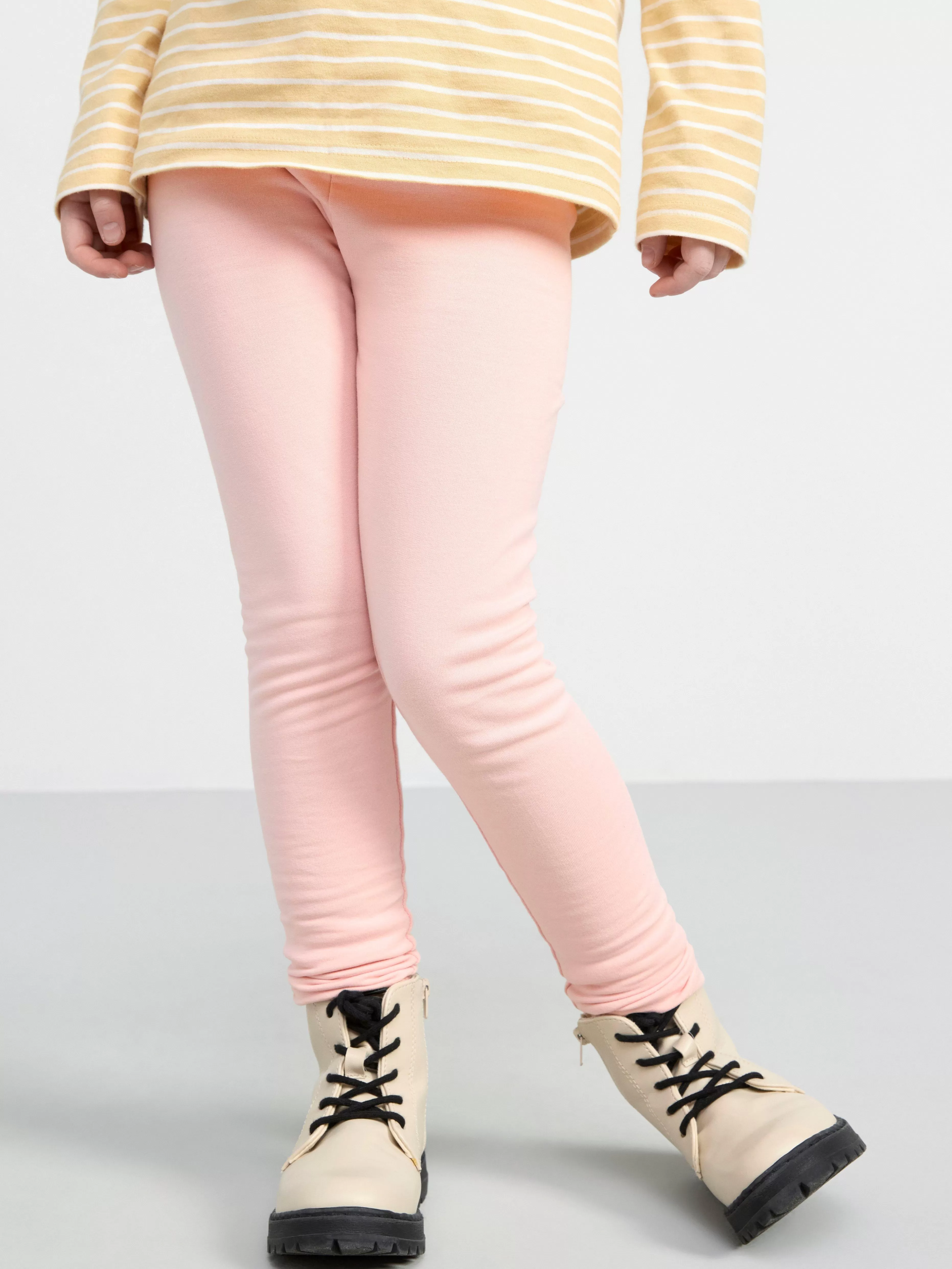 Barn Lindex Leggings Med Borstad Insida