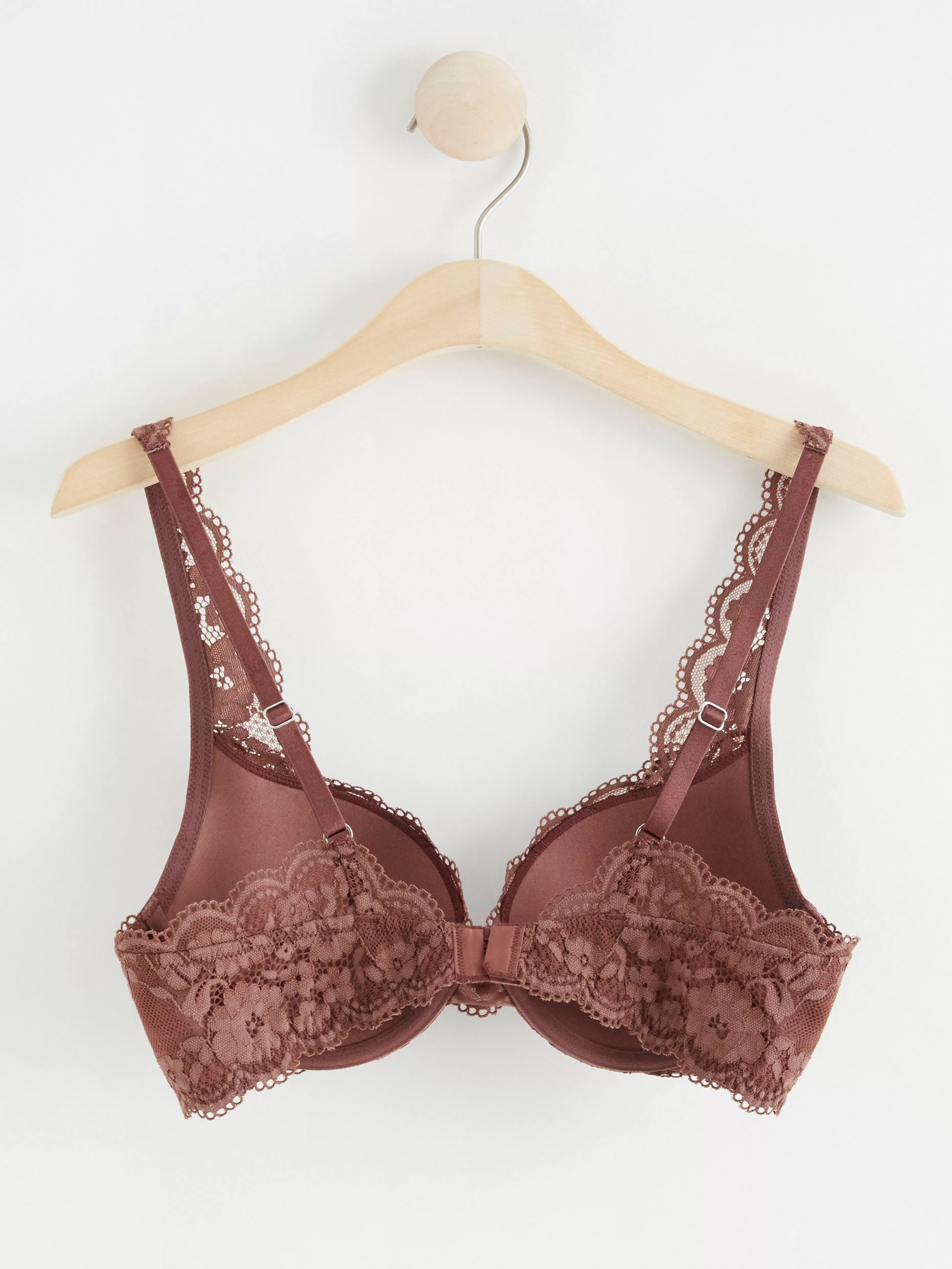 Dam Lindex Malva Push-Up Bh Med Spets