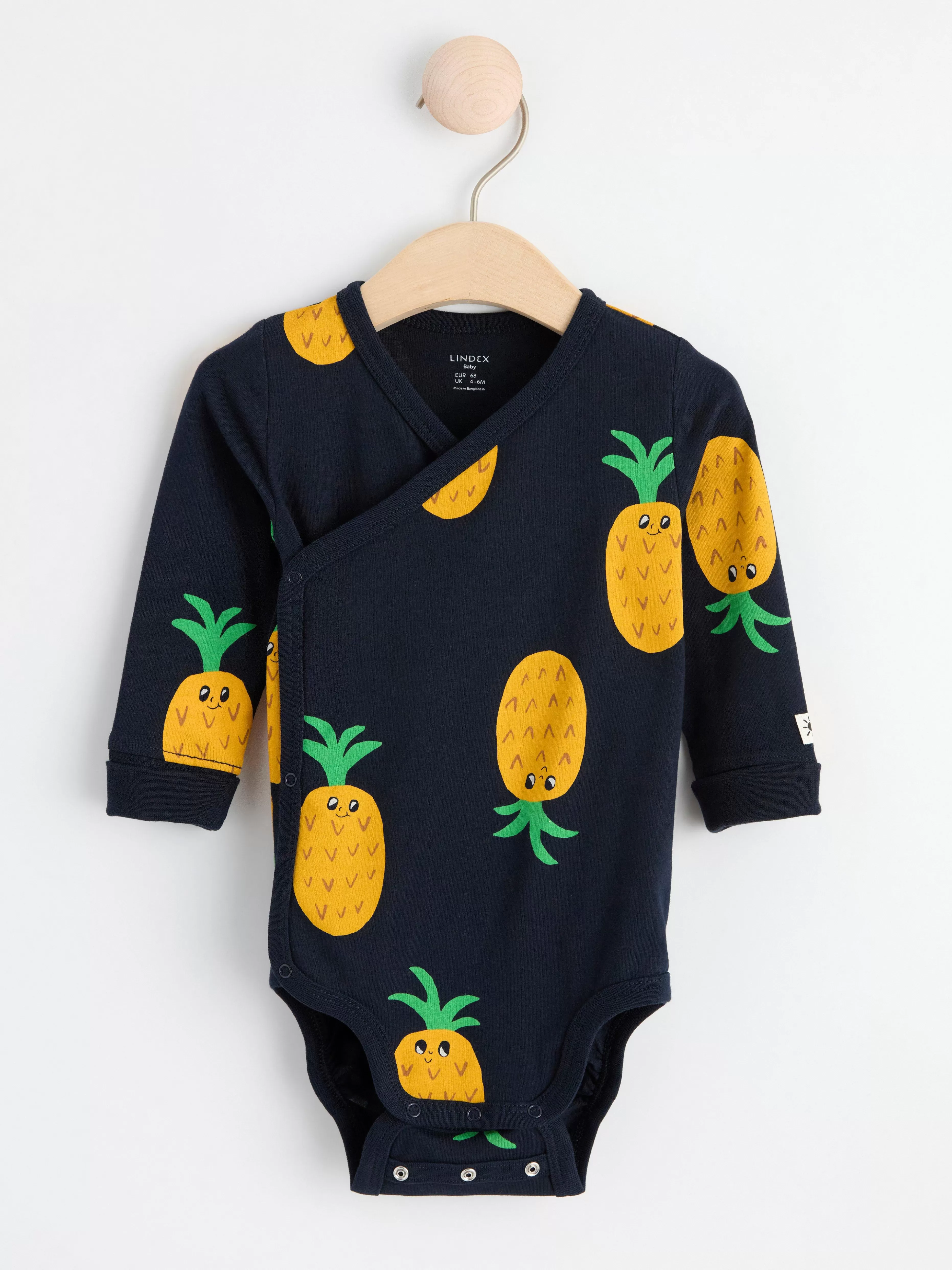 Bebis Lindex Omlottbody Med Ananaser