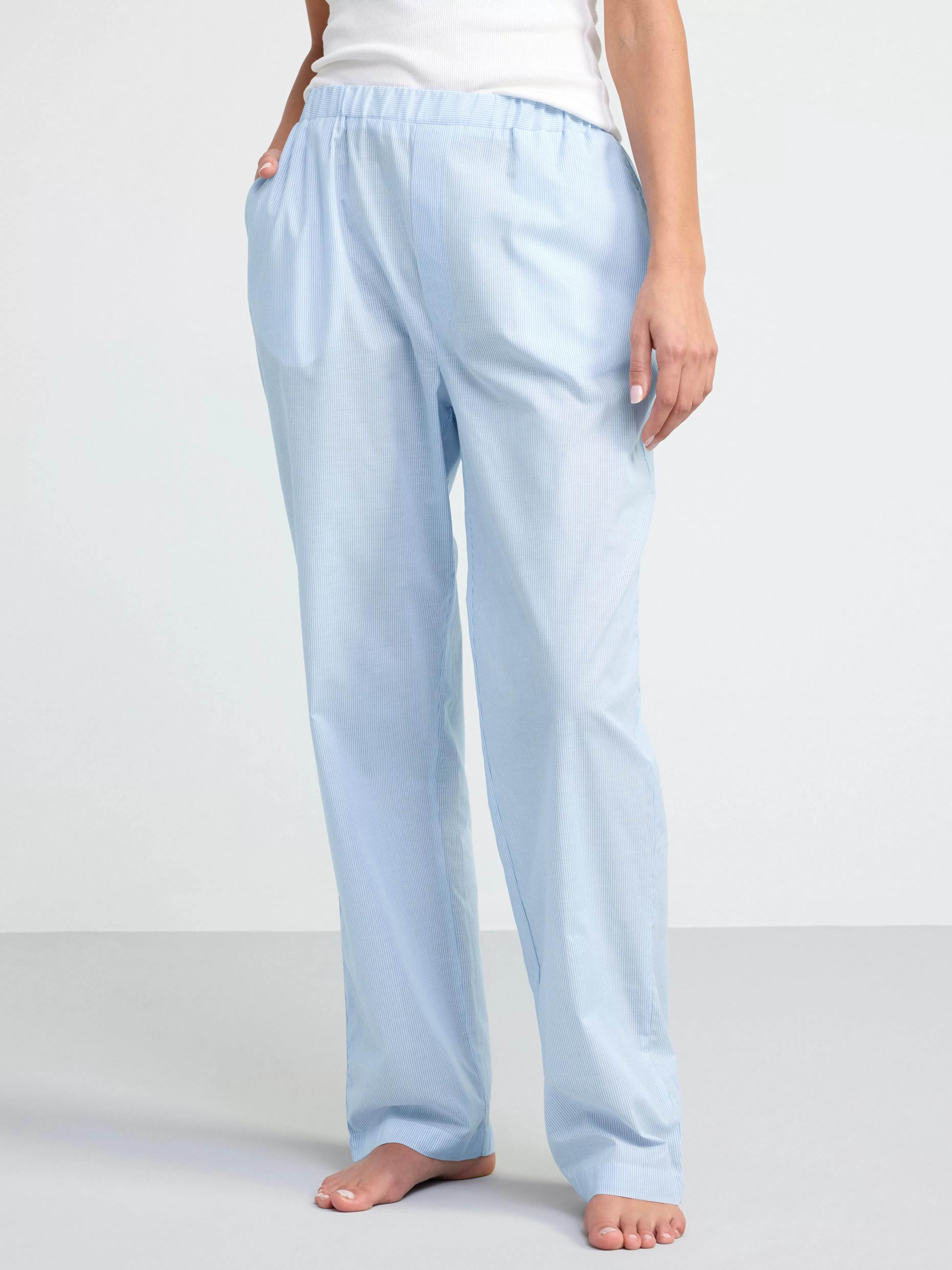 Dam Lindex Pyjamasbyxor I Bomull