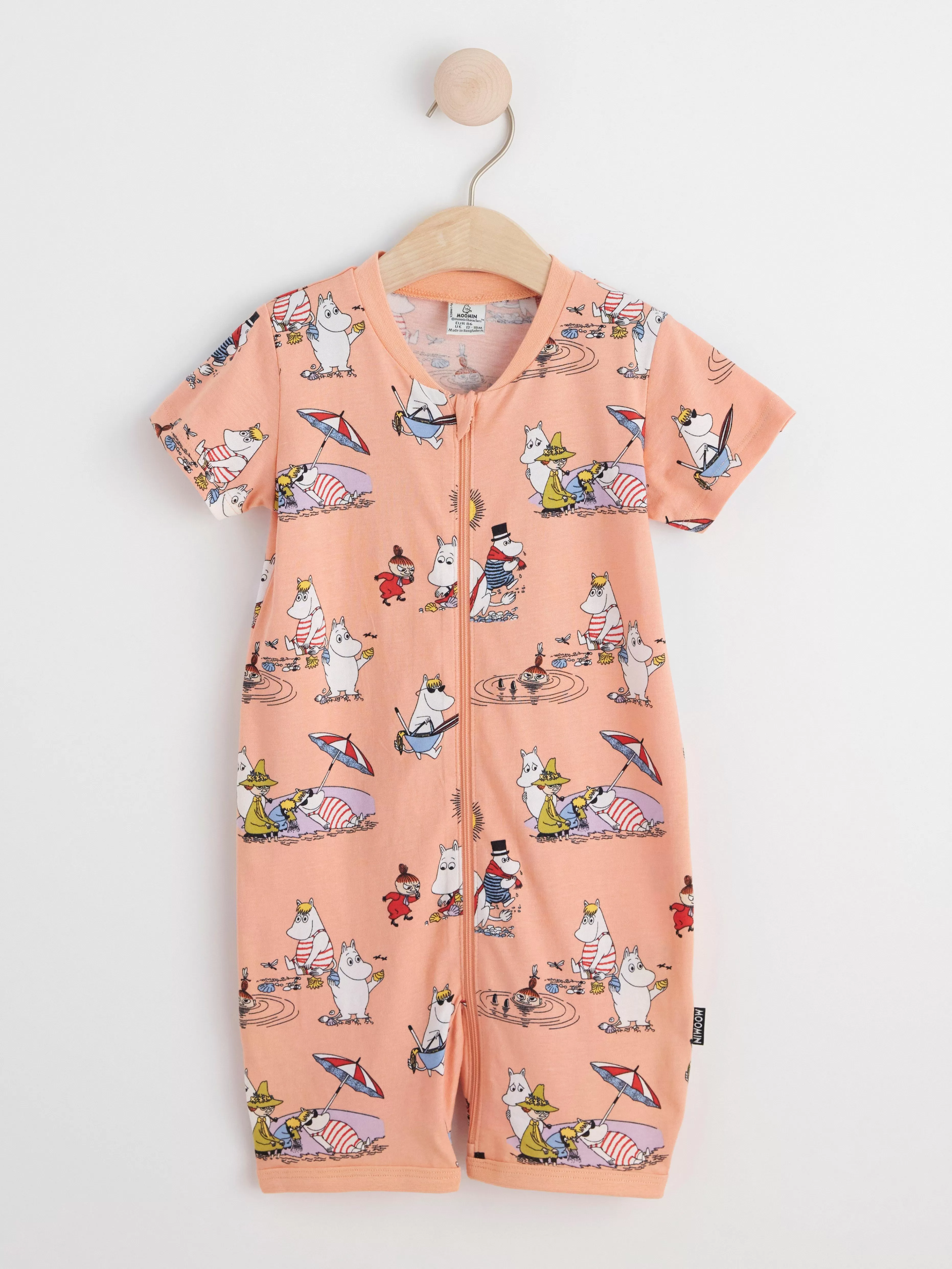 Bebis Lindex Pyjamasromper Med Mumin