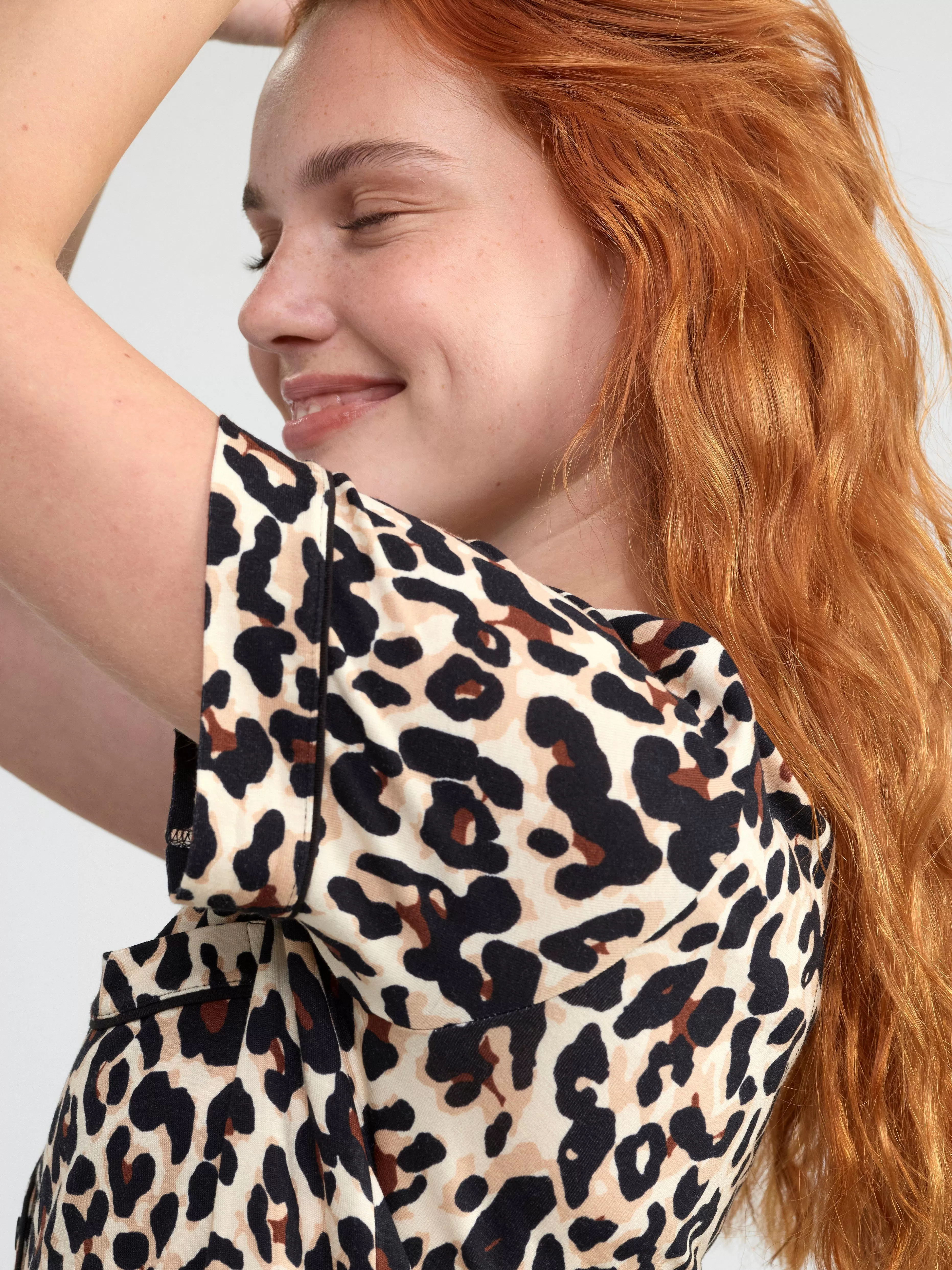 Dam Lindex Pyjamasset I Mjuk Trika