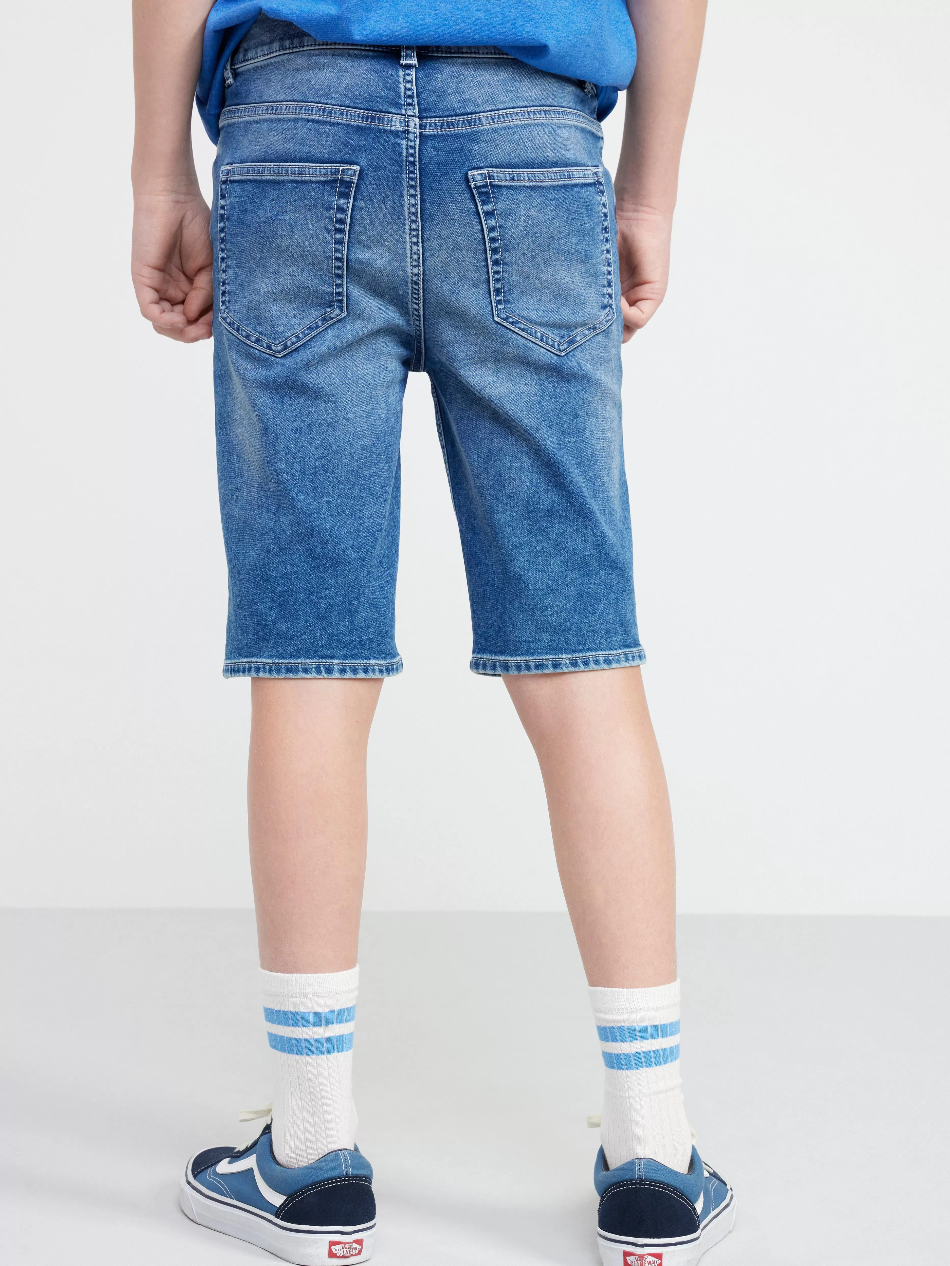 Barn Lindex Sam Jeansshorts Med Normalhog Midja Och Smal Passform