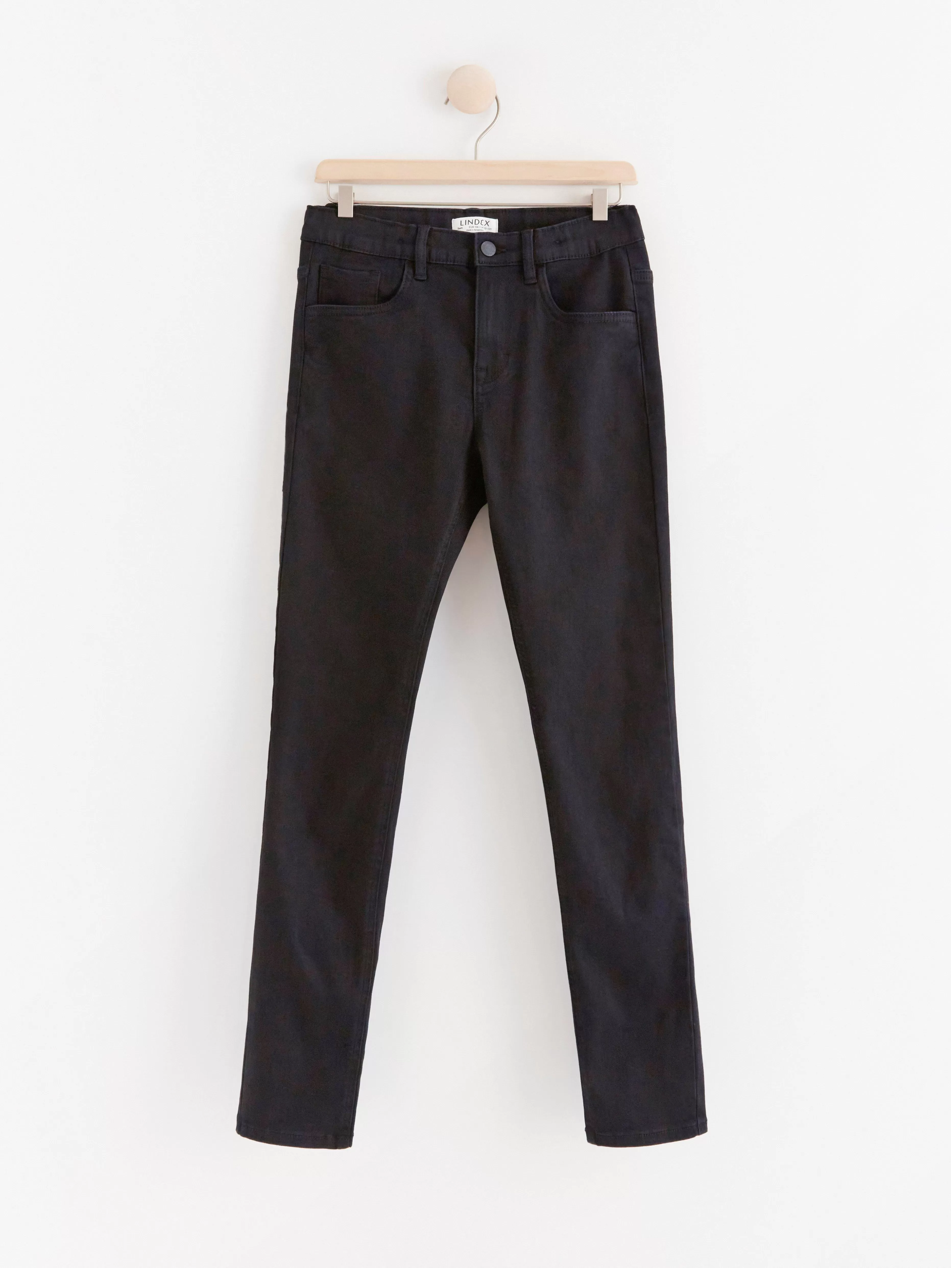 Barn Lindex Sam Superstretchiga Jeans Med Slim Fit Och Normalhog Midja
