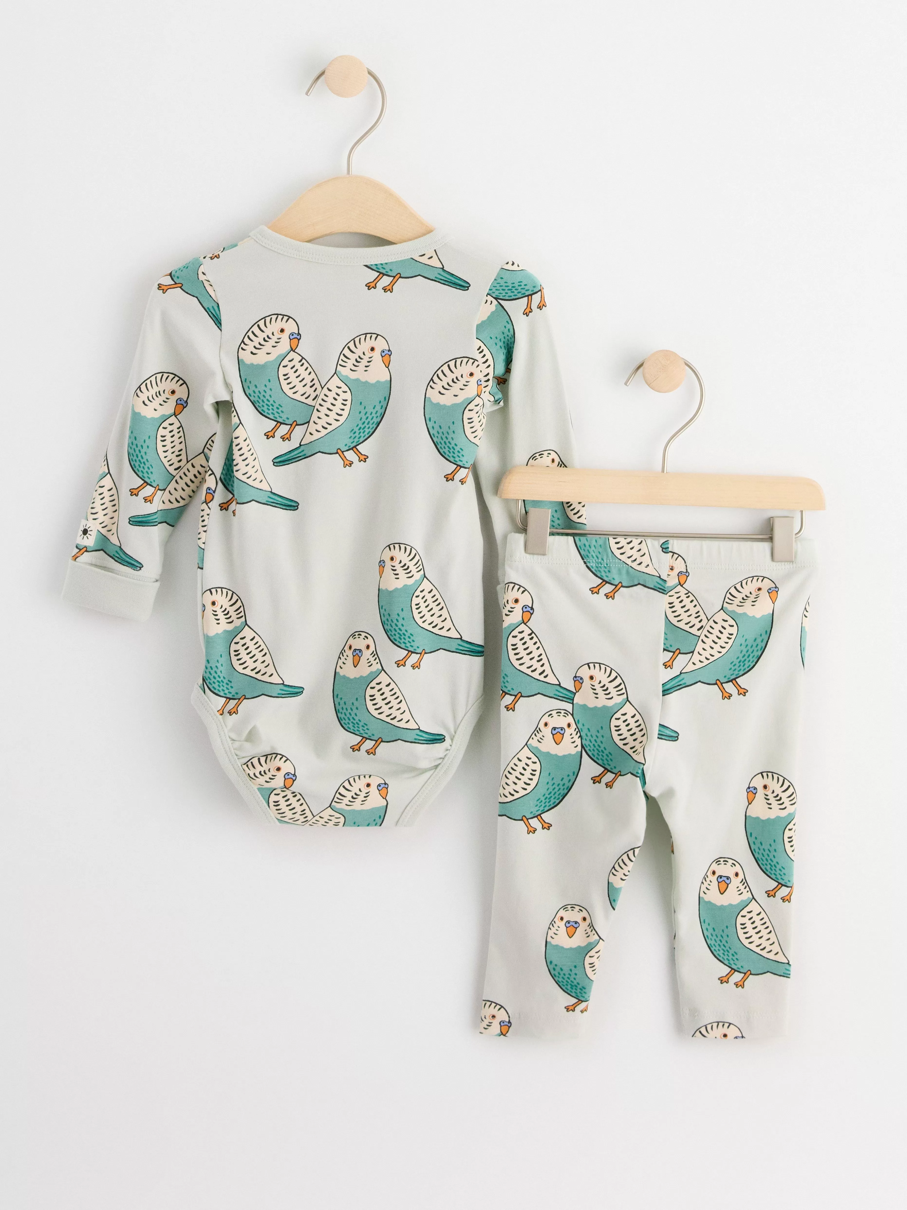 Bebis Lindex Set Med Omlottbody Och Leggings