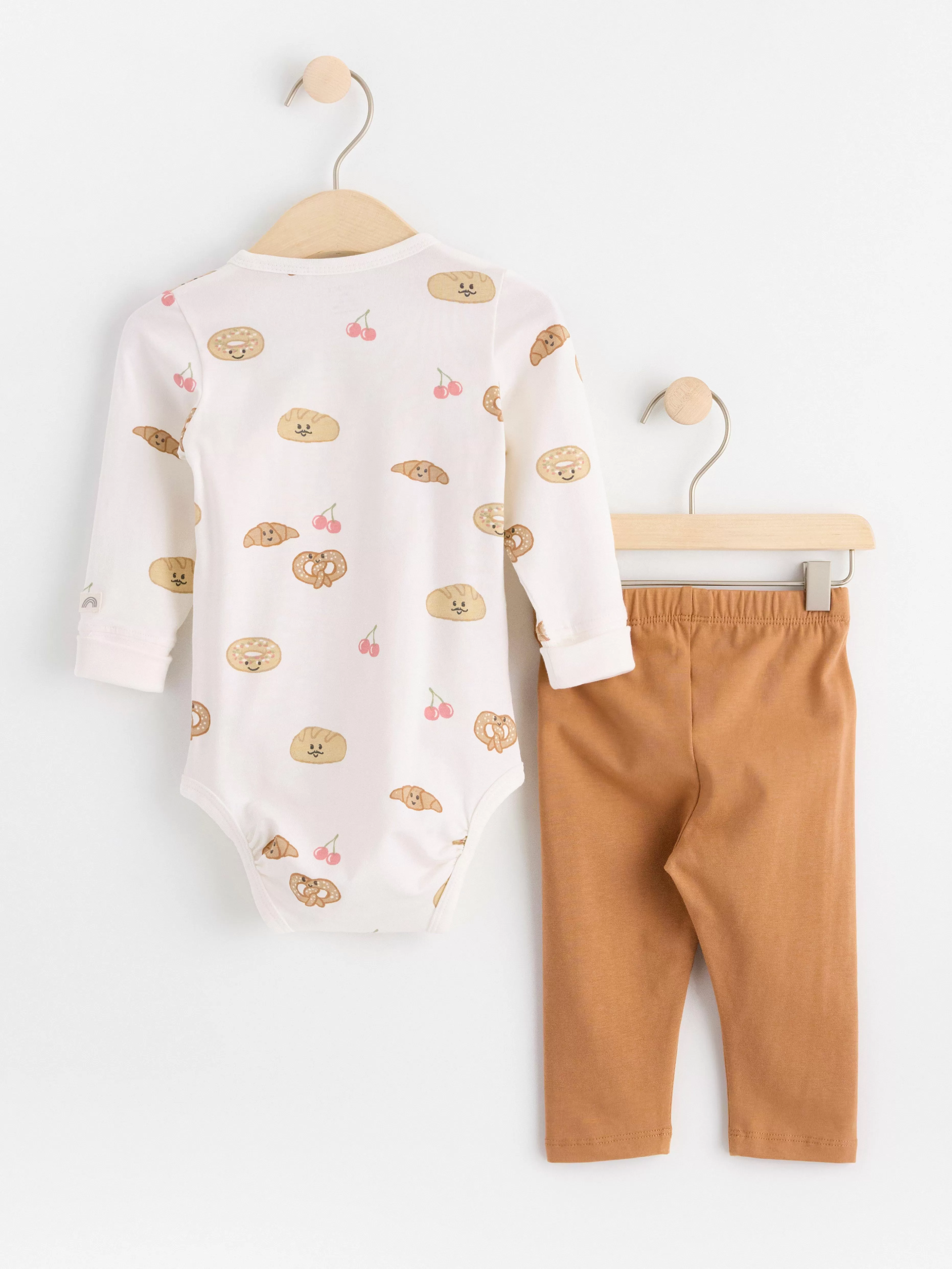 Bebis Lindex Set Med Omlottbody Och Leggings