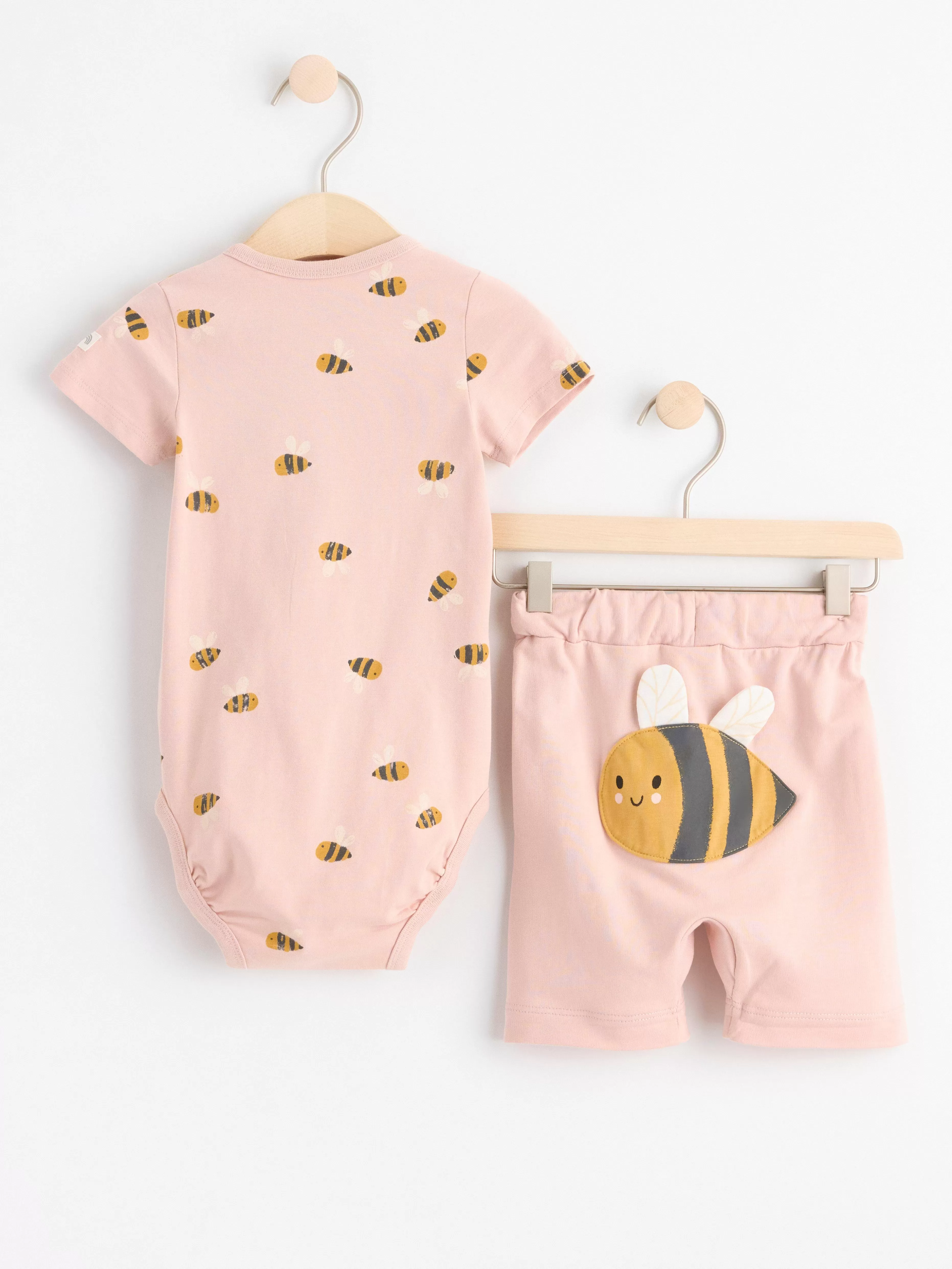 Bebis Lindex Set Med Omlottbody Och Shorts