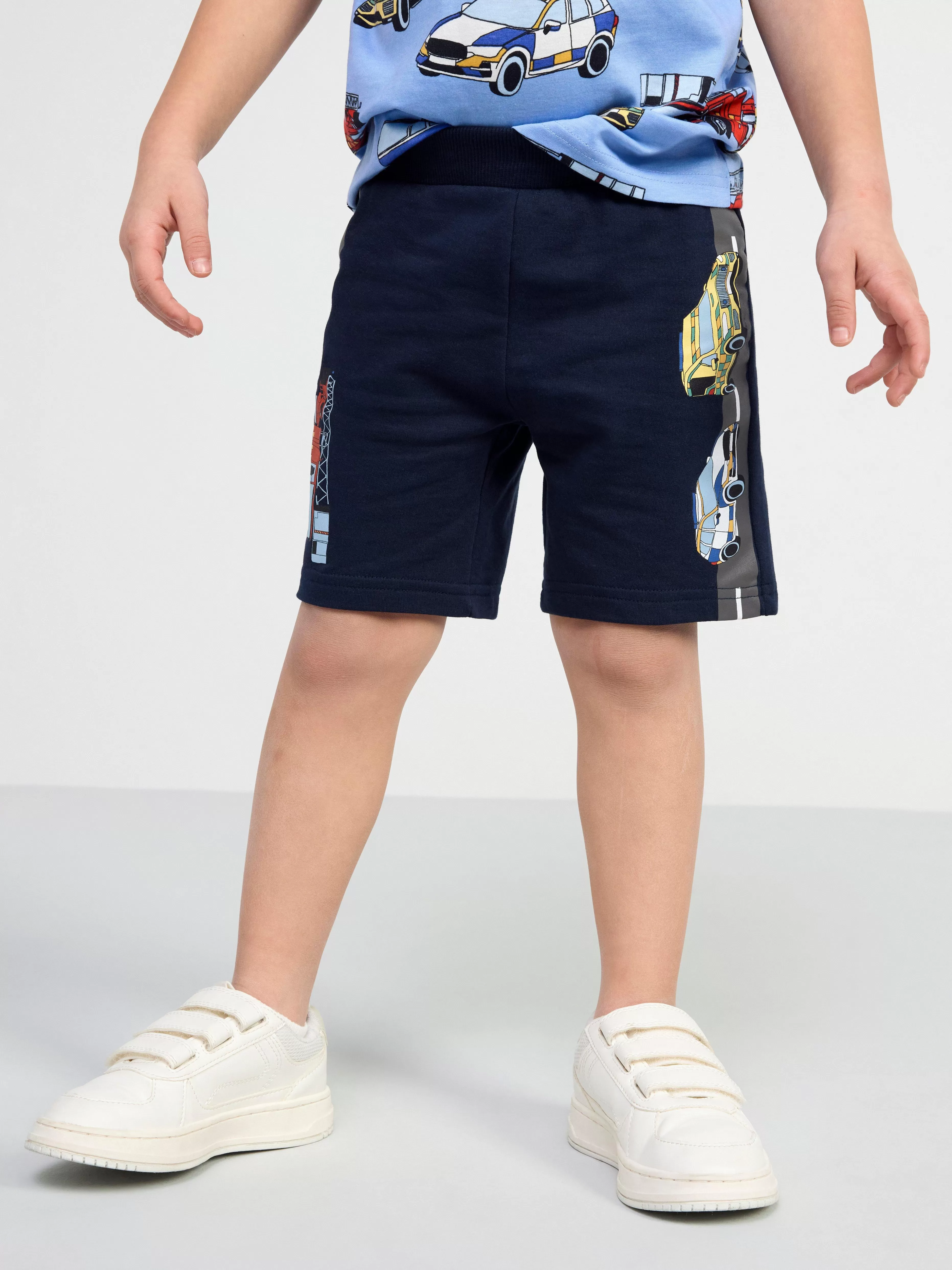 Barn Lindex Shorts Med Bilar