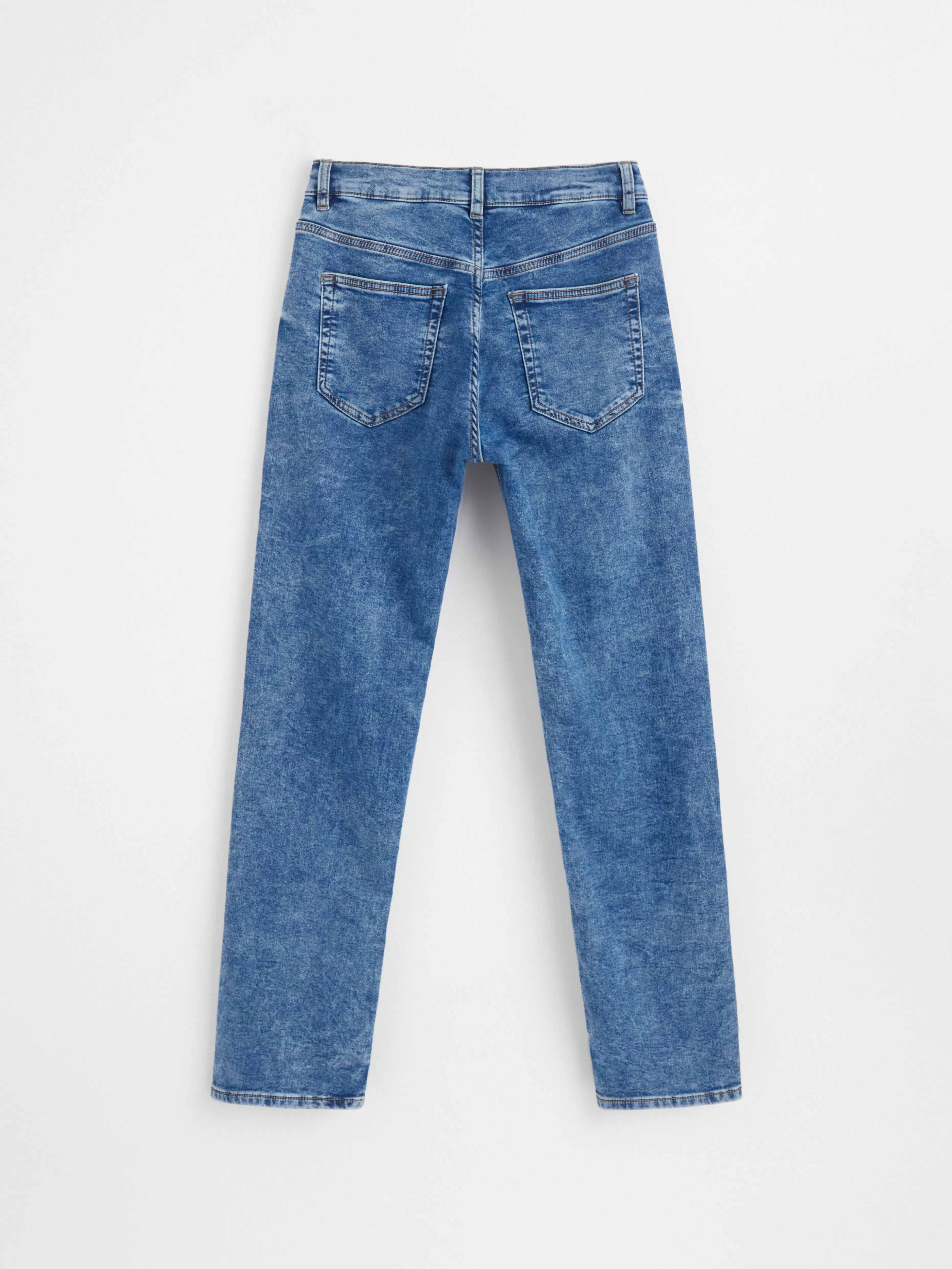 Barn Lindex Sture/Staffan Jeans I Trika Med Rakt Ben Och Normalhog Midja