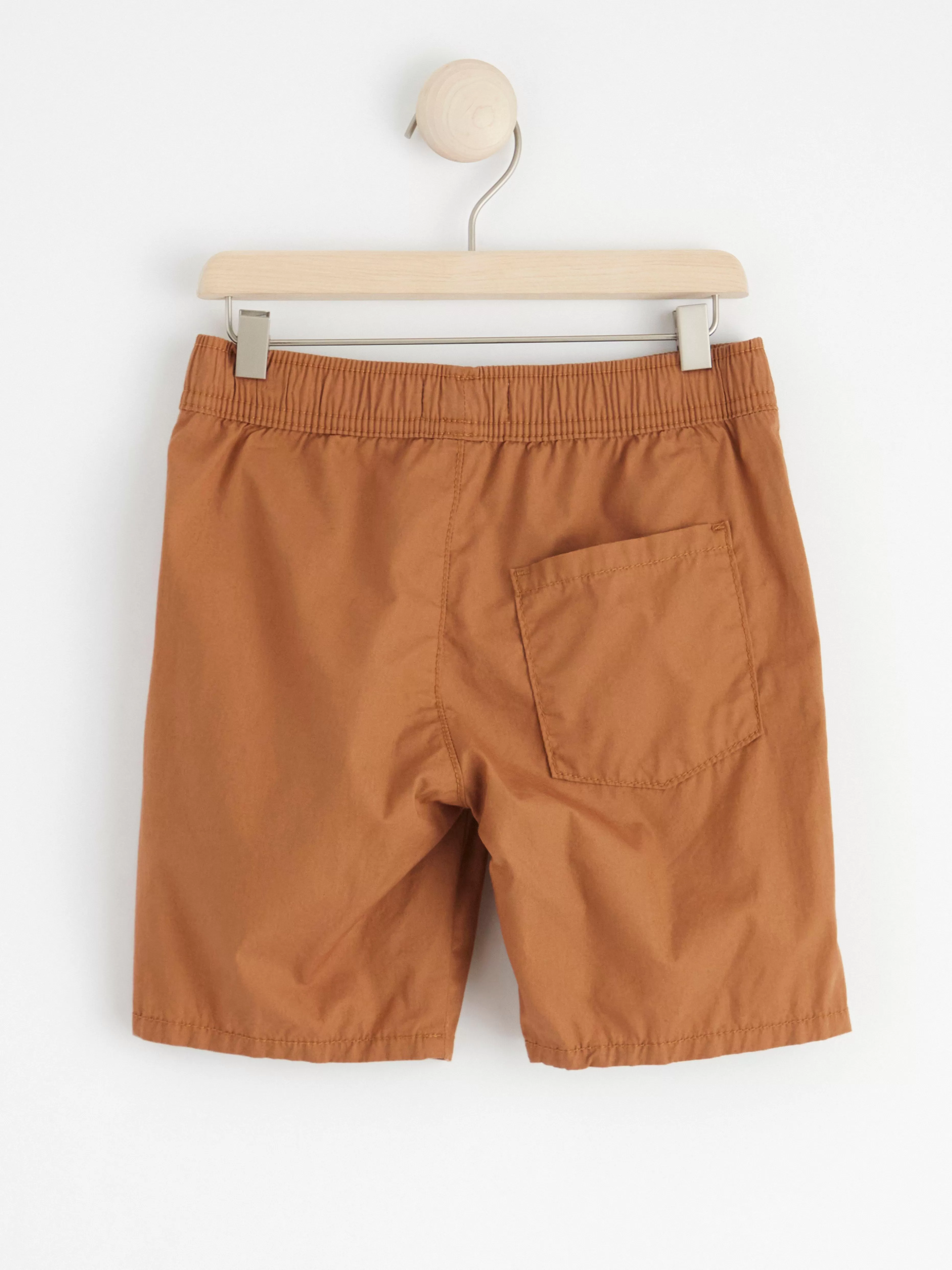 Barn Lindex Sven Poplinshorts Med Raka Ben Och Normalhog Midja