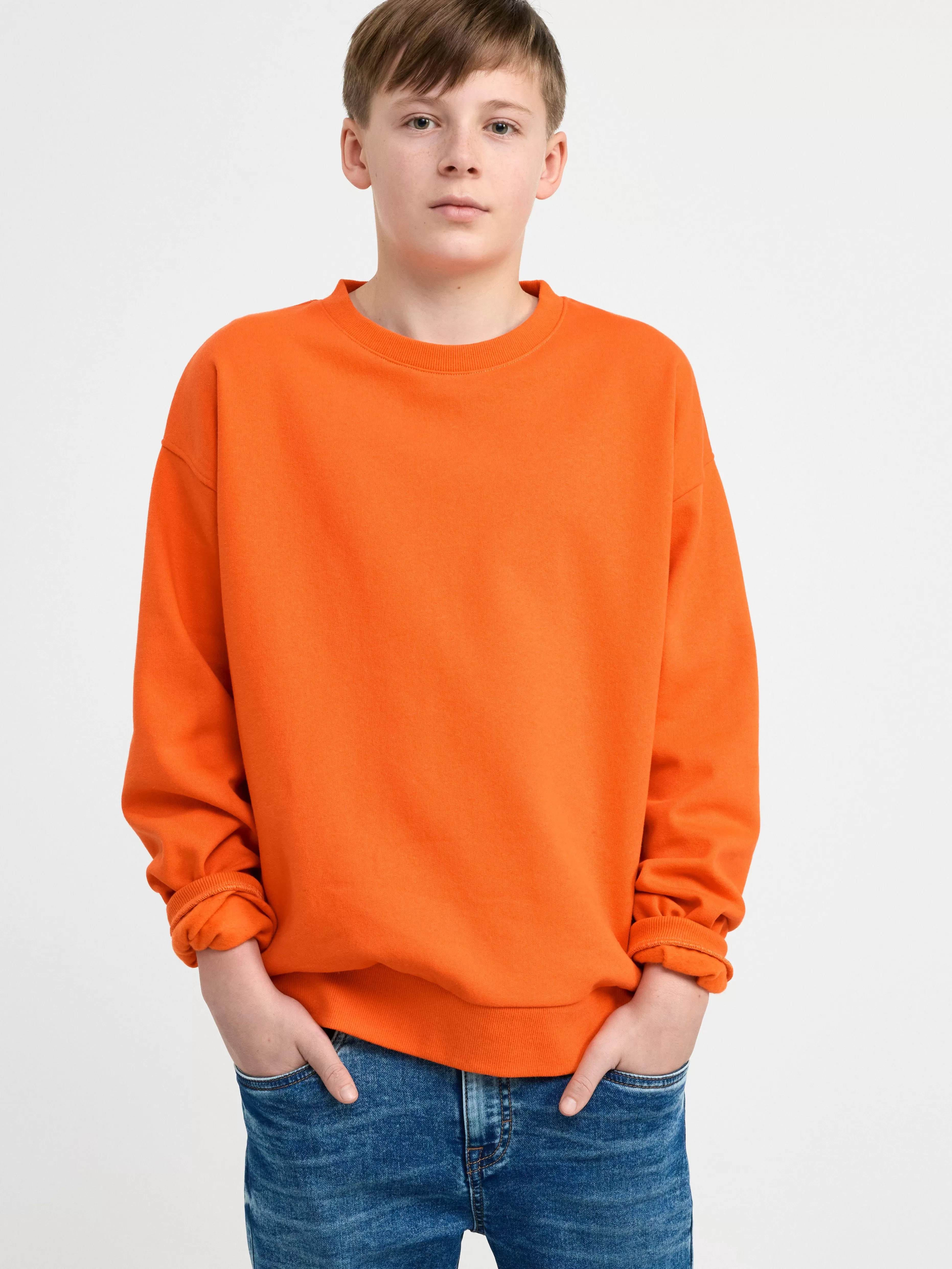 Barn Lindex Sweatshirt Med Borstad Insida