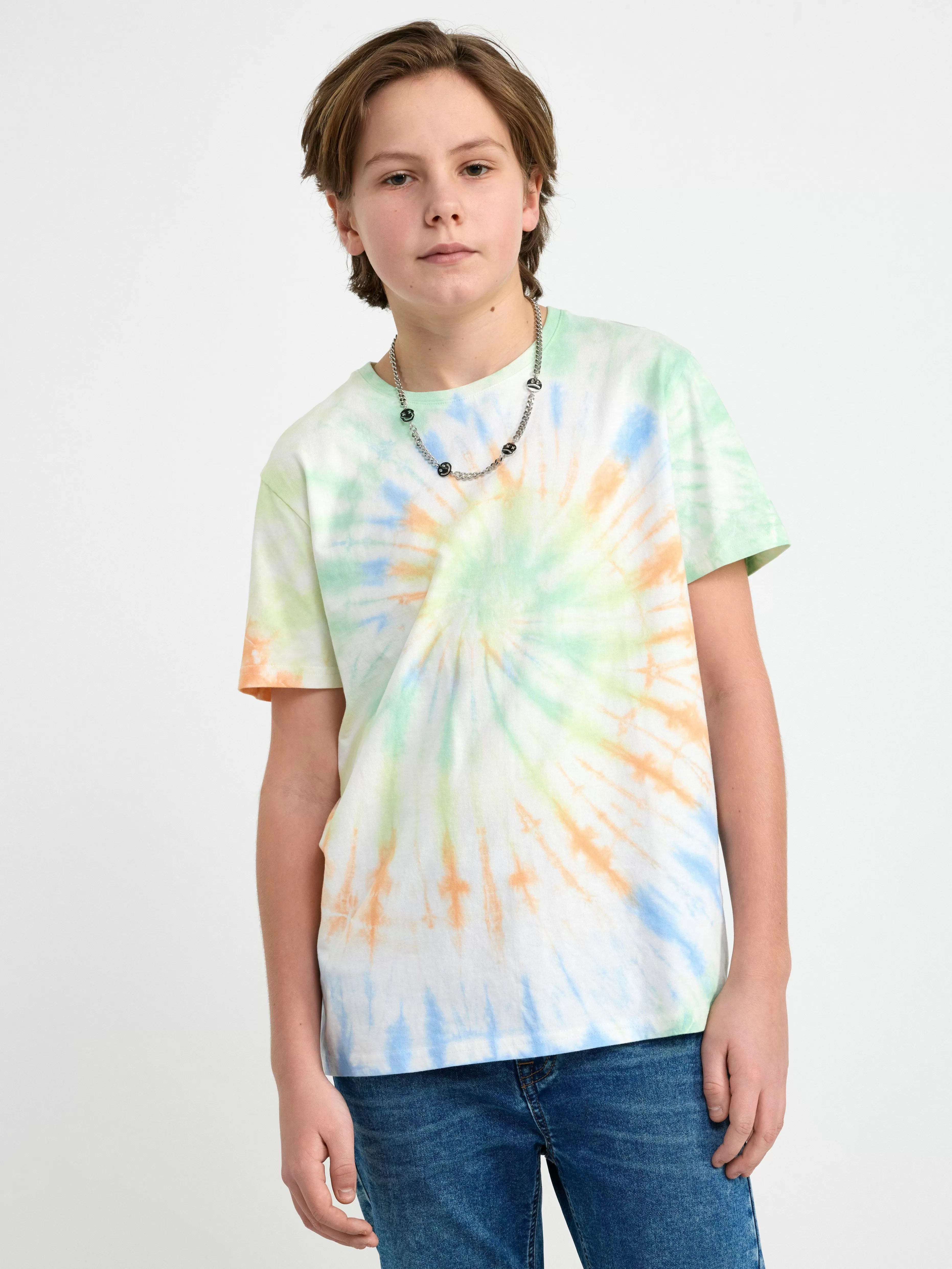 Barn Lindex T-Shirt Med Batikmonster