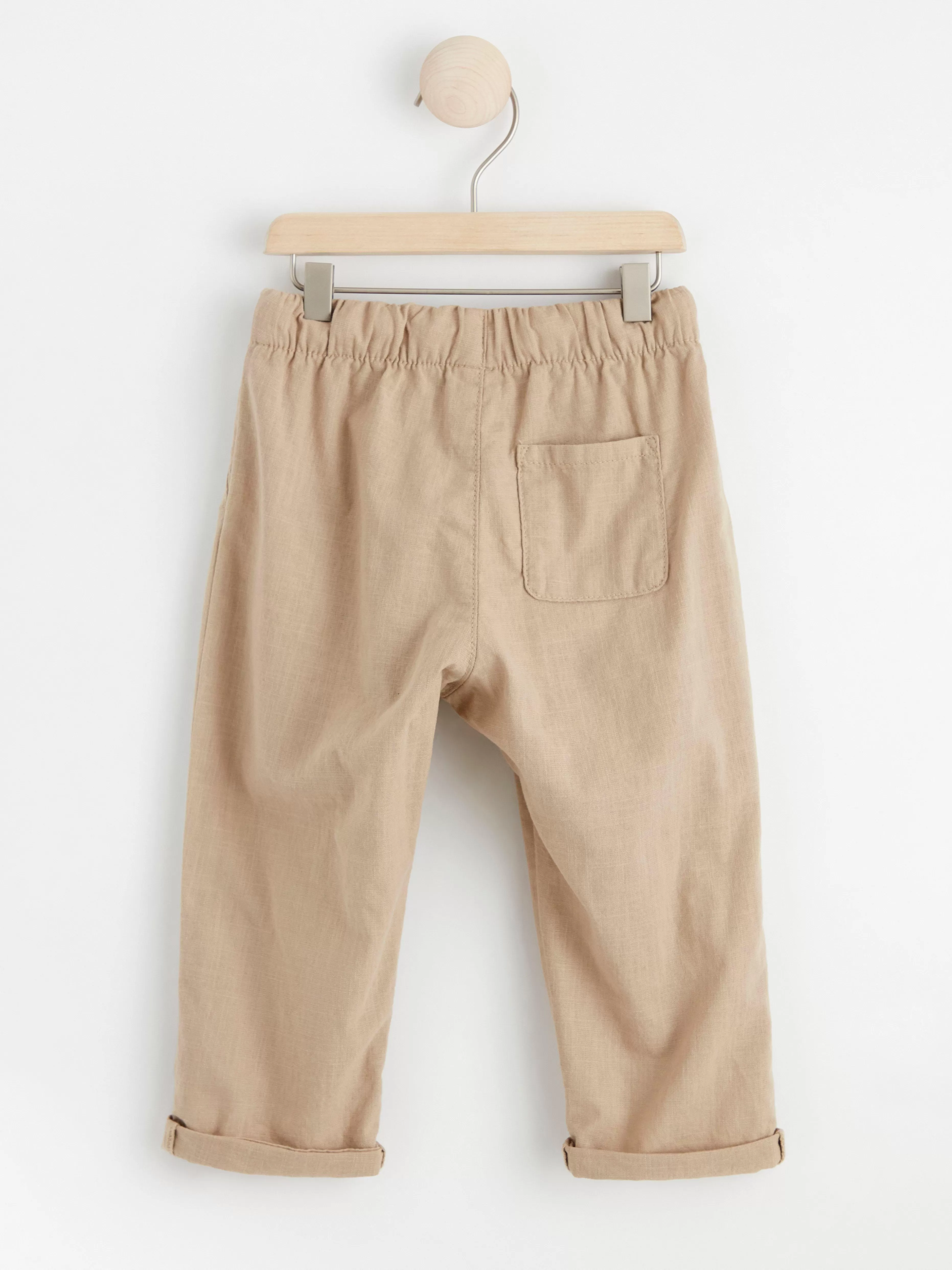 Bebis Lindex Vavd Bomullsbyxa