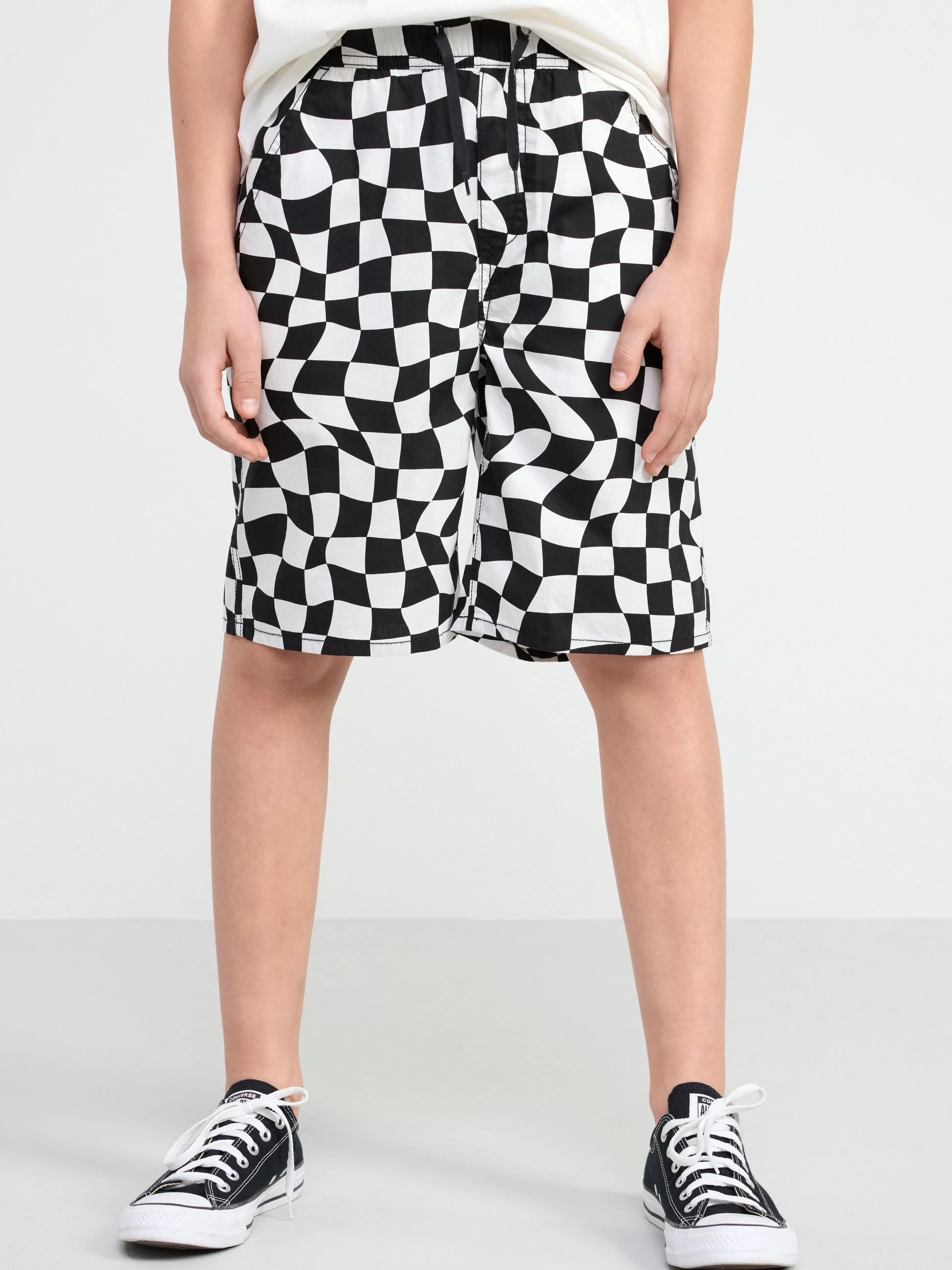 Barn Lindex Vilgot Shorts Med Normalhog Midja Och Vida, Raka Ben