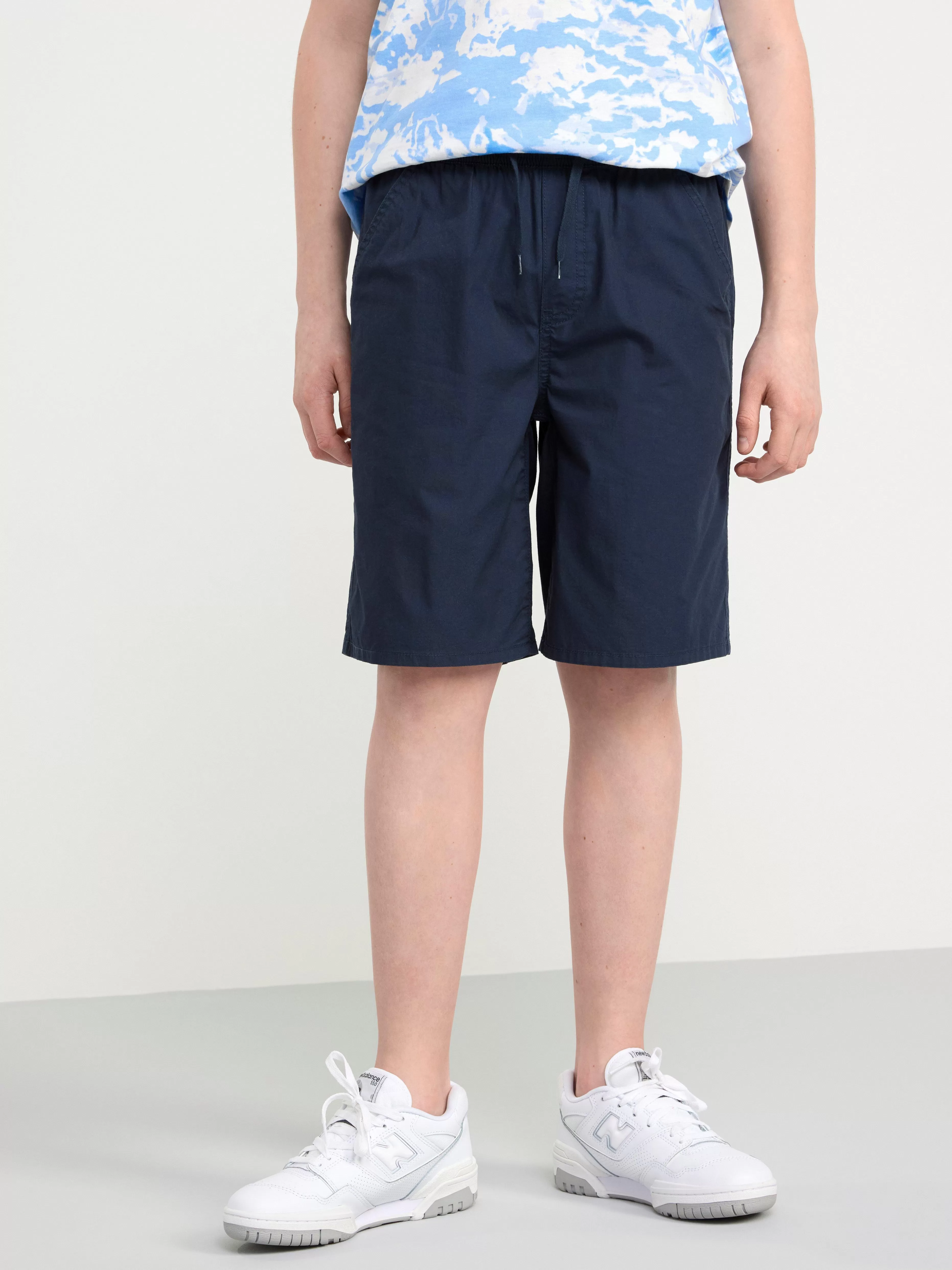 Barn Lindex Vilgot Shorts Med Normalhog Midja Och Vida, Raka Ben