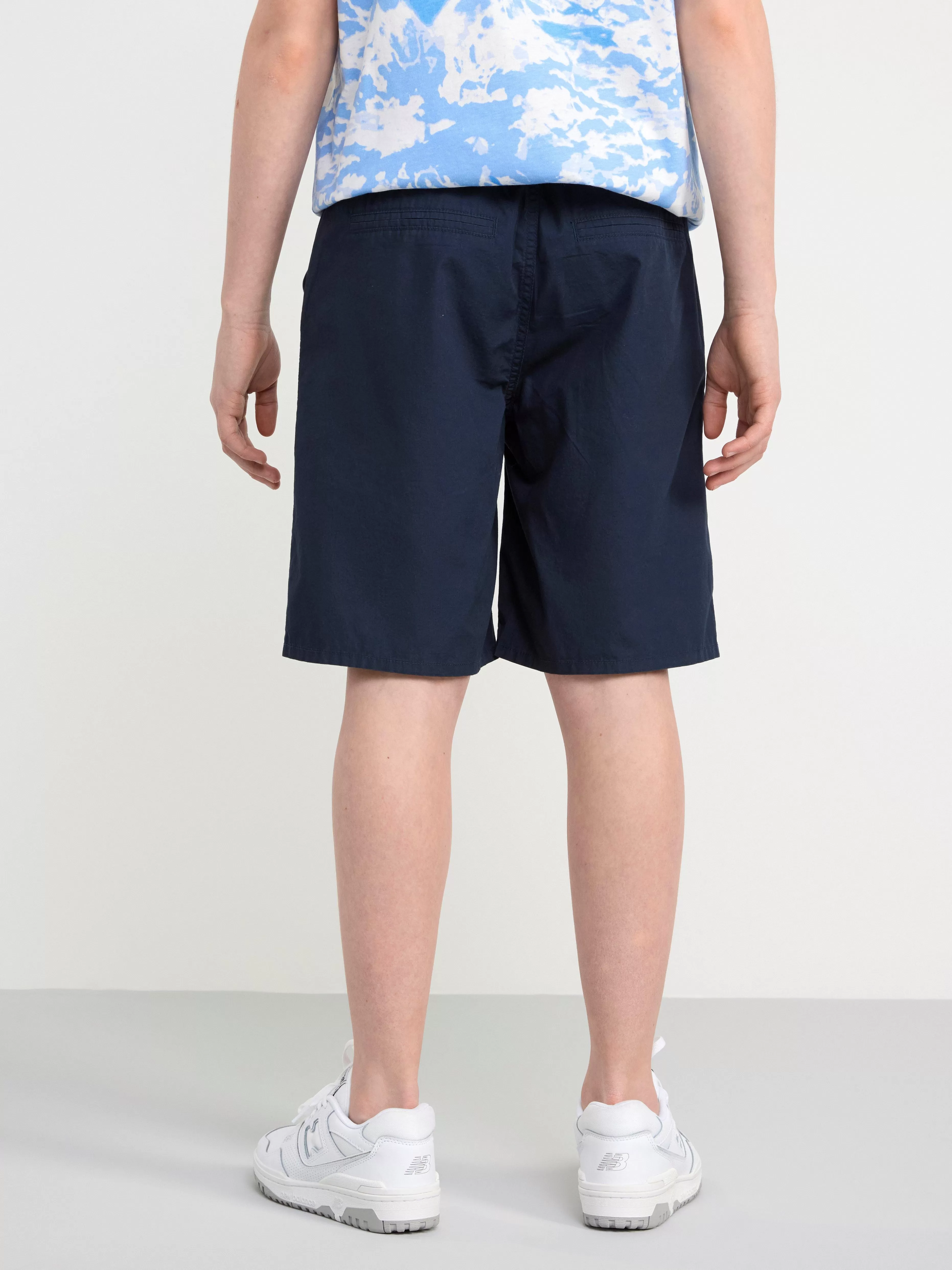 Barn Lindex Vilgot Shorts Med Normalhog Midja Och Vida, Raka Ben